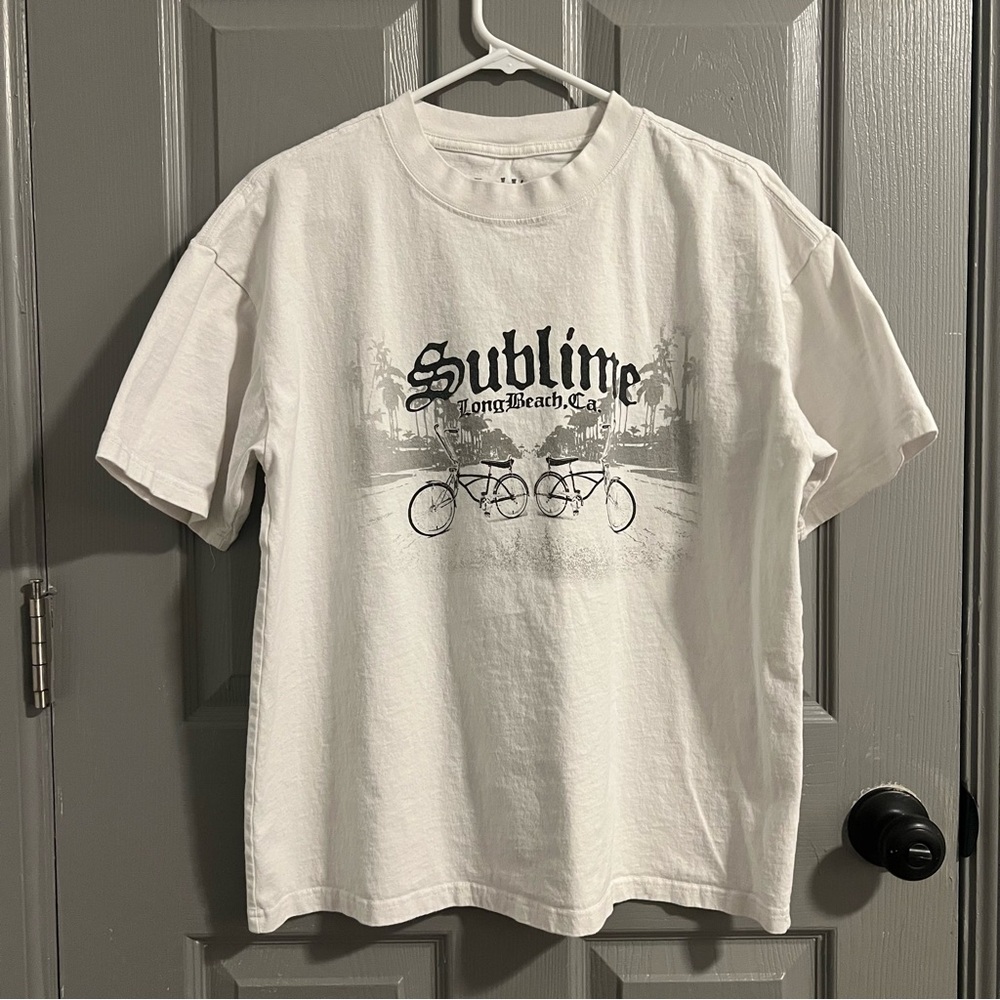 Sublime White Graphic Tee